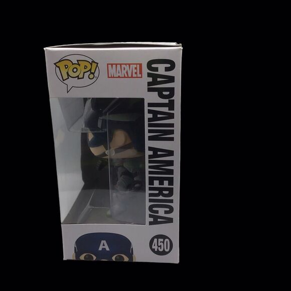 Funko Pop! Marvel Avengers Endgame Captain America #450 Figure NIB - Picture 14 of 15